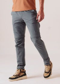 Men Regular Fit Track Pants - Moss Green - 1