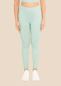 StrchFlex Workout Leggings - Mint Green - 1