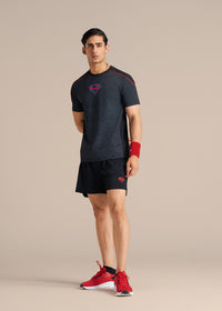 Krypton Strike Men's Training Short - Black - 5