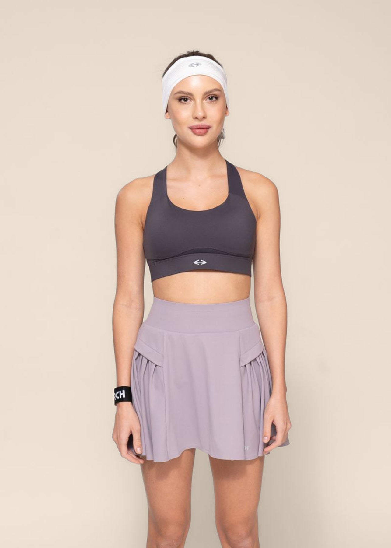 StrchFlex High Impact Sports Bra - Grey