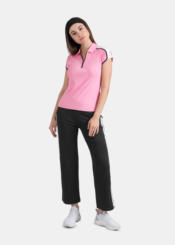 Classic Polo Tee - Pink - 1