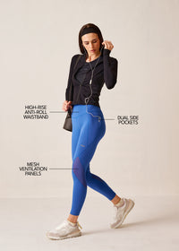 Ultimate Performance Leggings -  Dodger Blue - 3