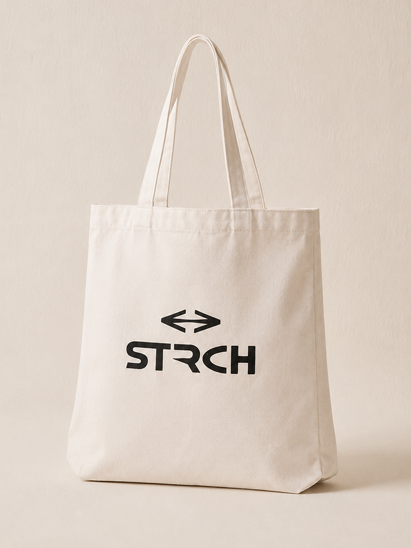 STRCH Momentum Tote Bag - White