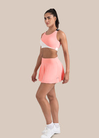 StrchFlex Medium support sports bra - Peach - 5