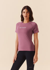 Women Fitness Top - Grape Nector - 1