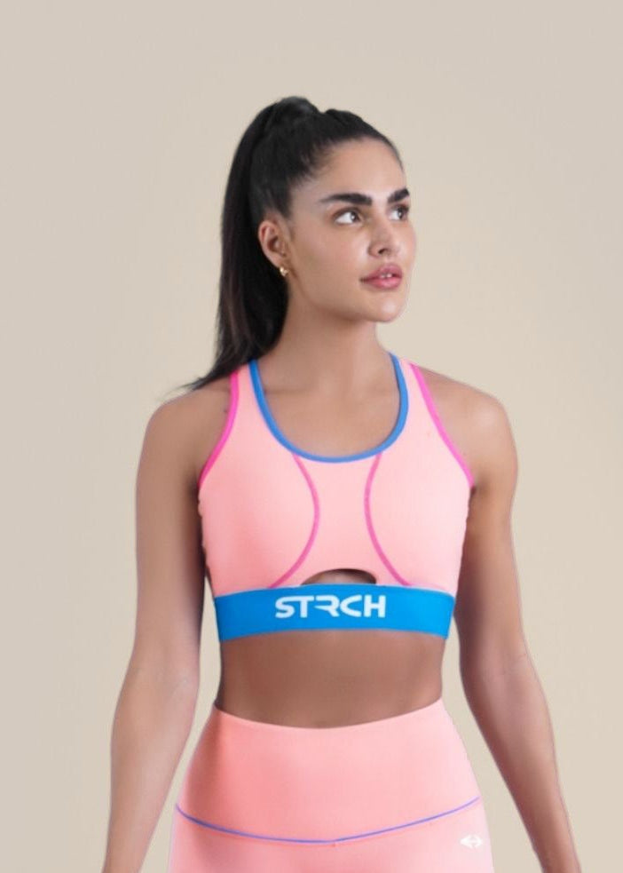 StrchFlex Light Performance Soprts bra - Pink