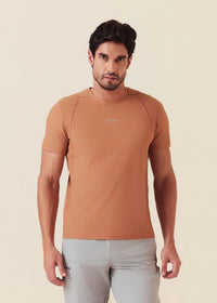 Men Pro Fit Gym T-Shirt - Mocha Mousse - 1