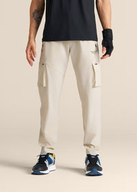 Men Batman Utility Track Pants - Oat Milk - 1