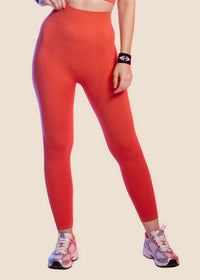 Strch Hyflo Seamless leggings - Coral - 1