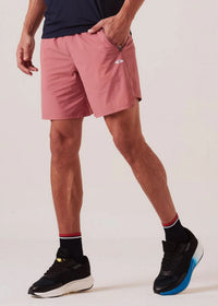 Men Quick Dry Training Shorts - Dusty Rose - 1