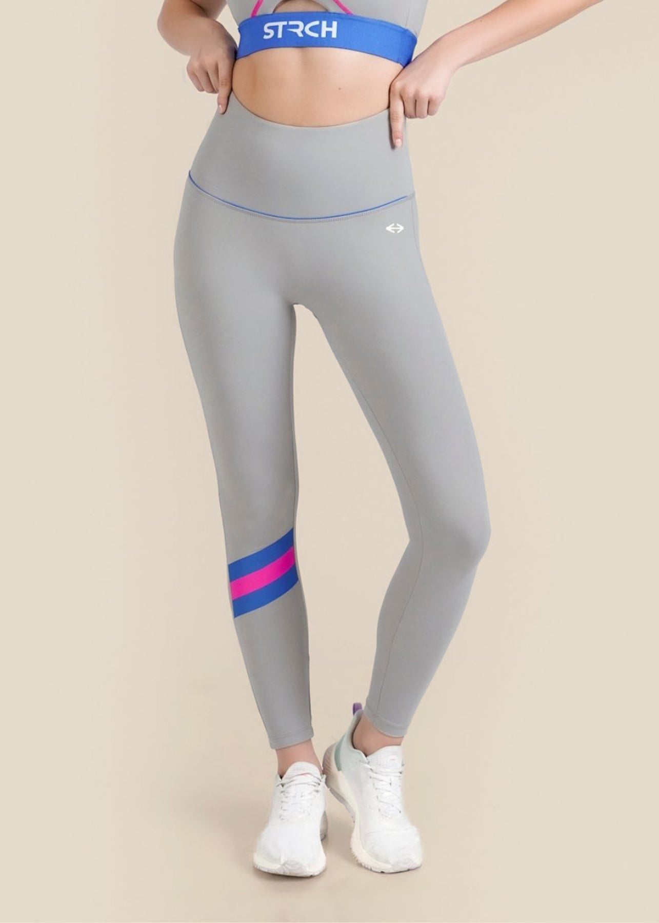 Strch Flex Core Leggings - Grey