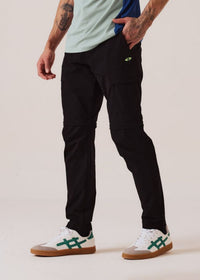 Men Regular Fit Track Pants - Jet Black - 1