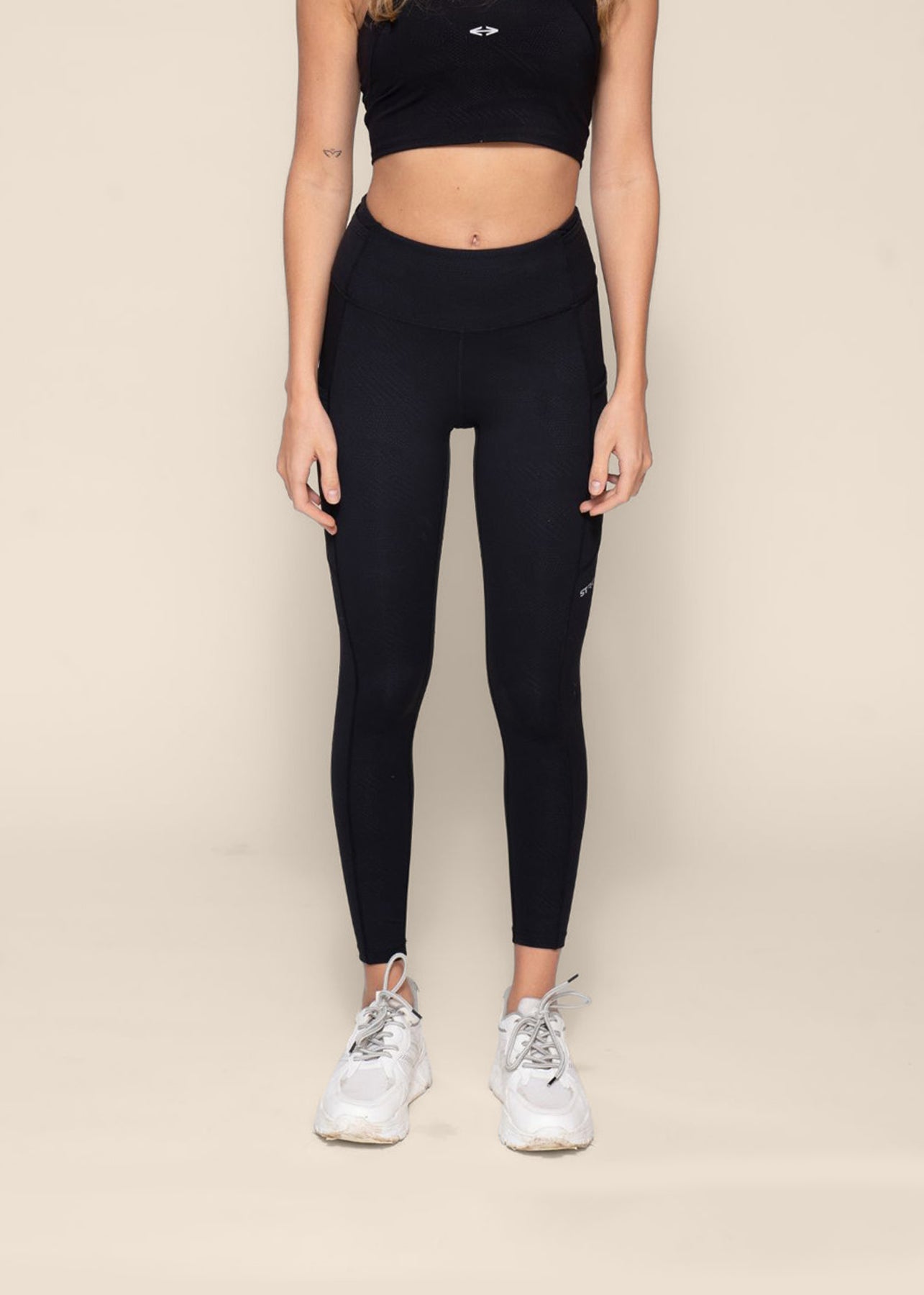 Every day training leggings - Black - 1