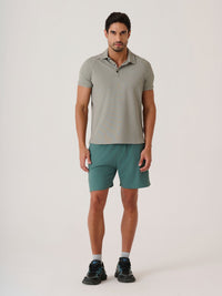 Play core Active Polo tee - GlacierSage
