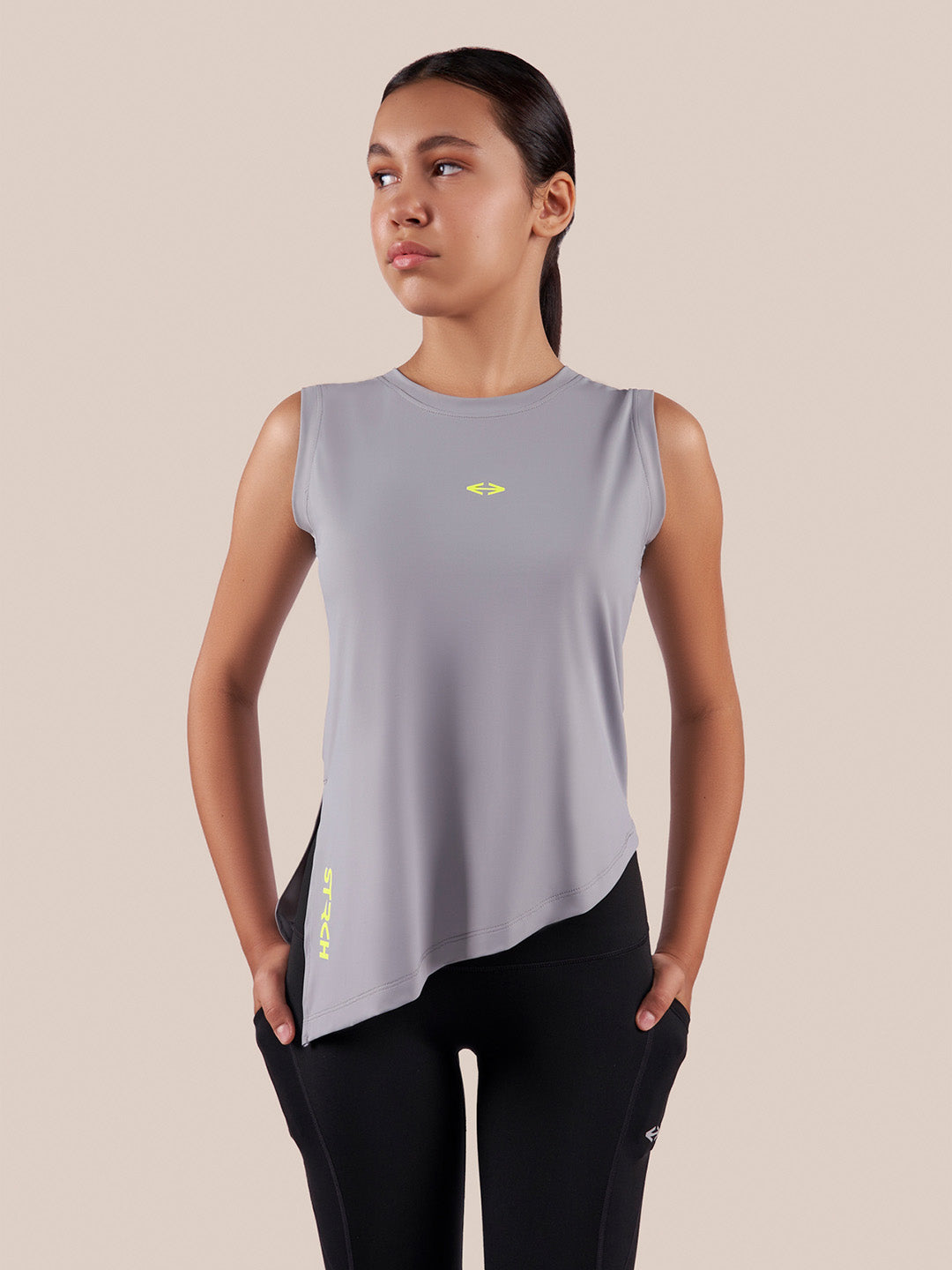 Play Core Workout Tank - Grey - 1