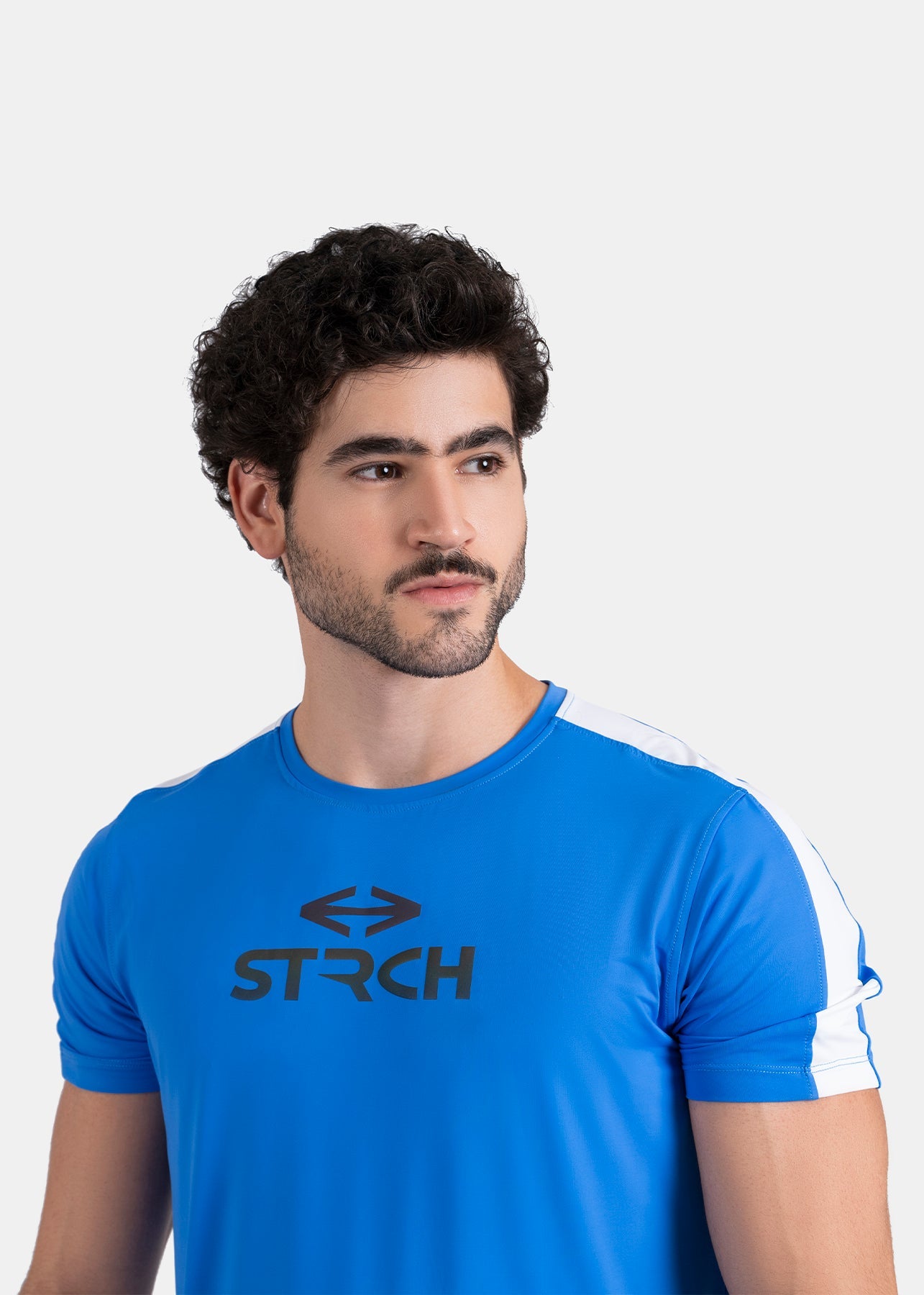 Men Active Gym Tee Blue
