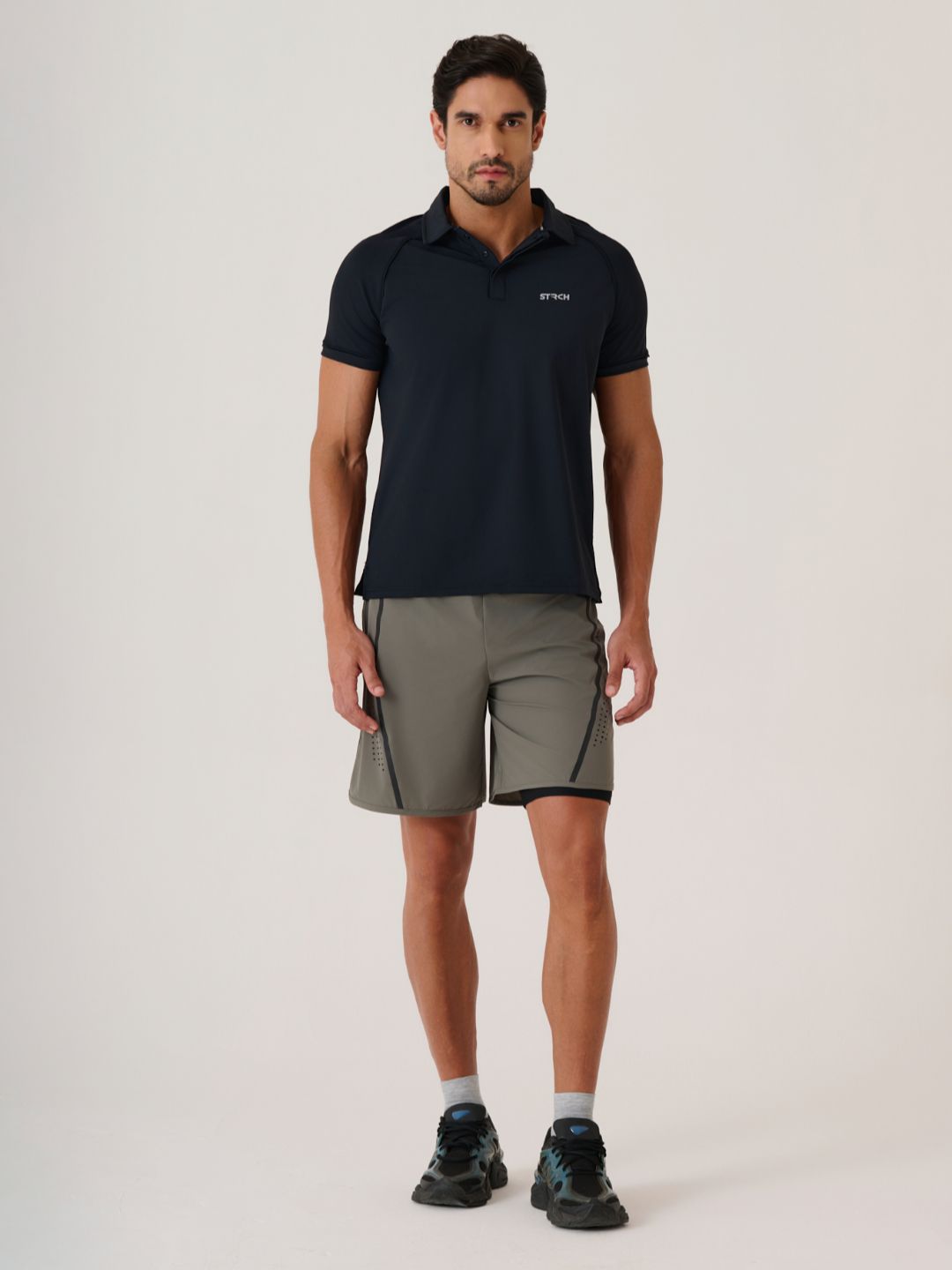 Men Kinetic Polo 
- JetBlack