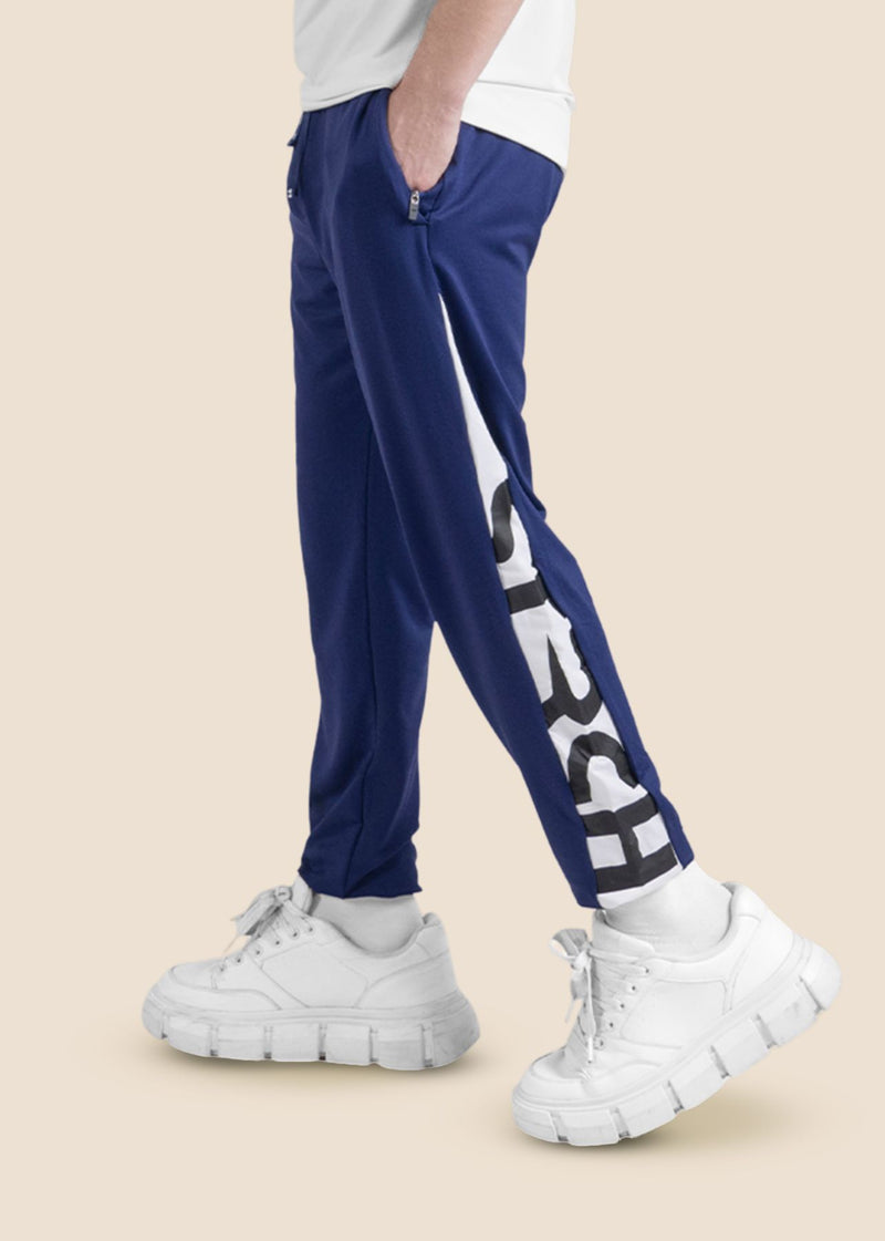 Men Performance Joggers - Navy Blue