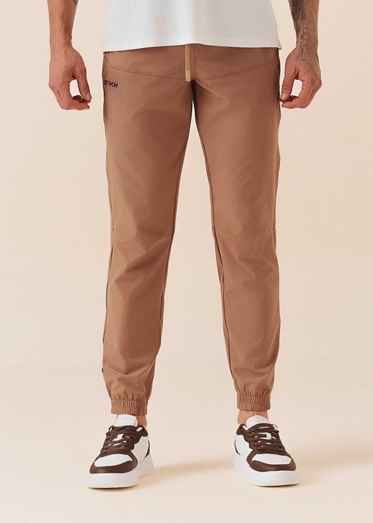 Men Utility Training Joggers - Dessert Sand - 1