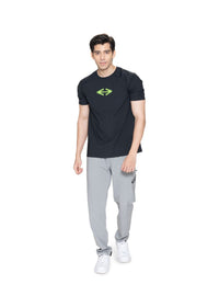 Men Quick Dry Tee Black - 1