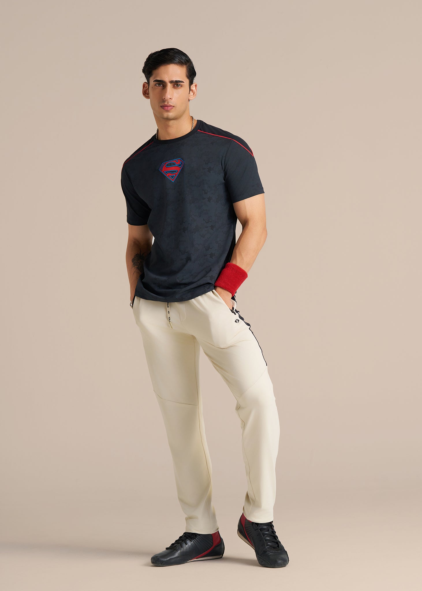 Man of Steel Track Pant - Fawn - 1