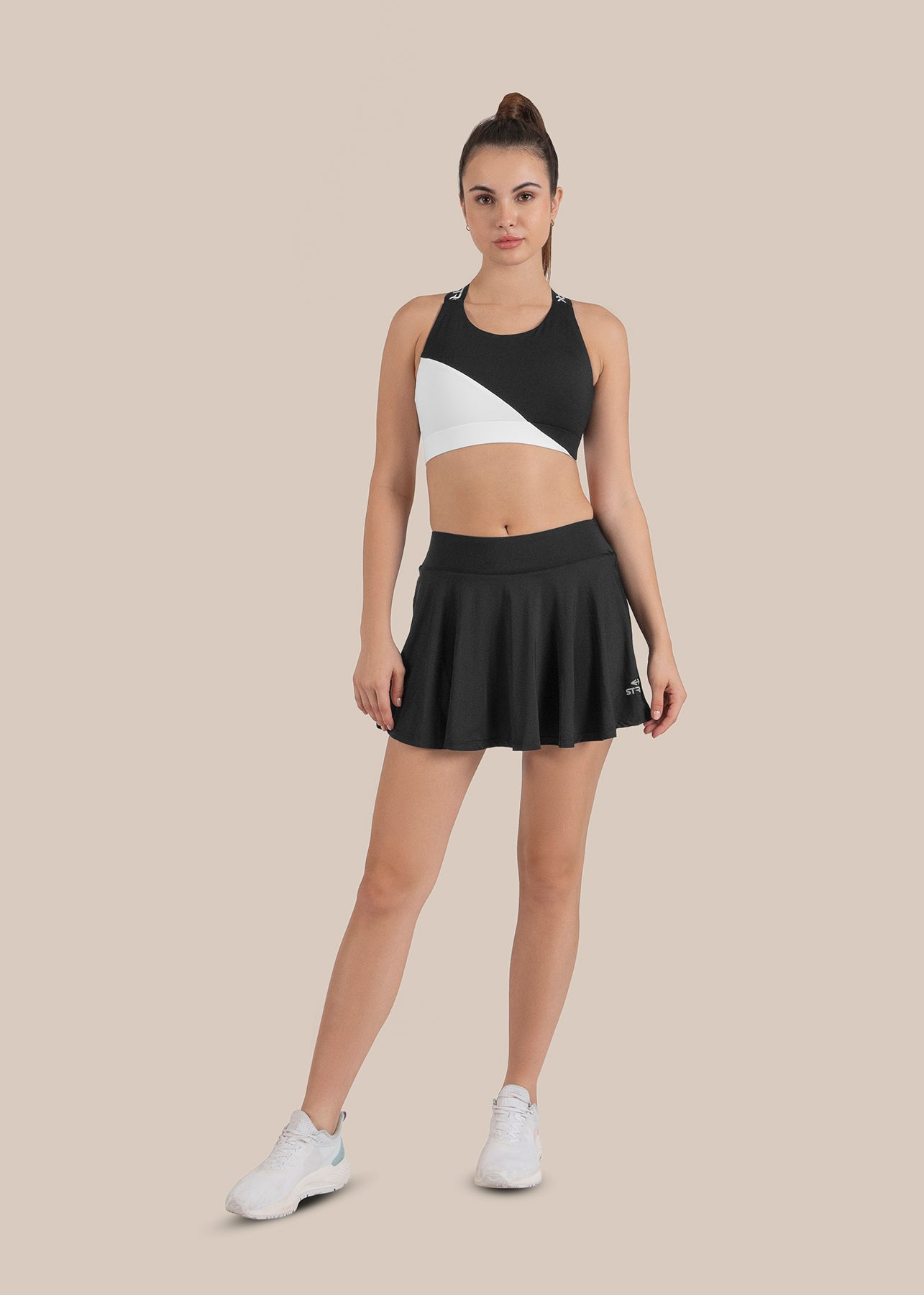 StrchFlex Compression Skort - Black