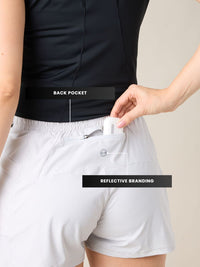Women Sprint Shorts - Grey