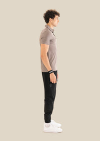Men Bonded Polo Khakhi - 5