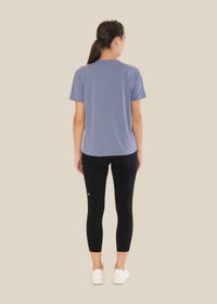 StrchFlow Performance Tee - Deep Periwinkle - 7