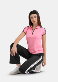 Women Dual Pocket Track Pants Black - 1