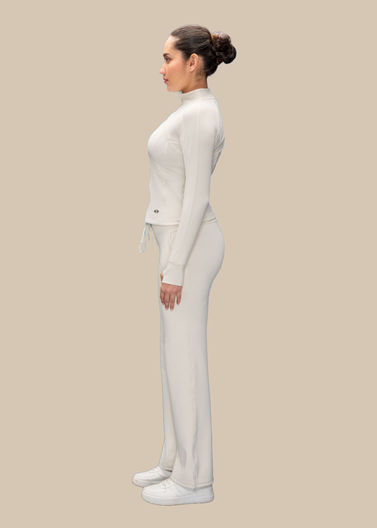 Women Gym Jacket - White - 4