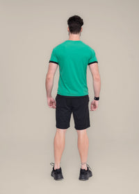 Men Performance Round Neck Tee - Cool Green - 6