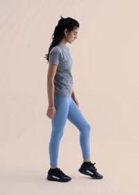 Seamless Workout Core leggings - Coronet Blue - 7