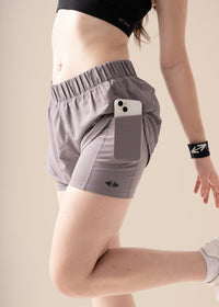 StrchFlex Running shorts - American Brown - 5