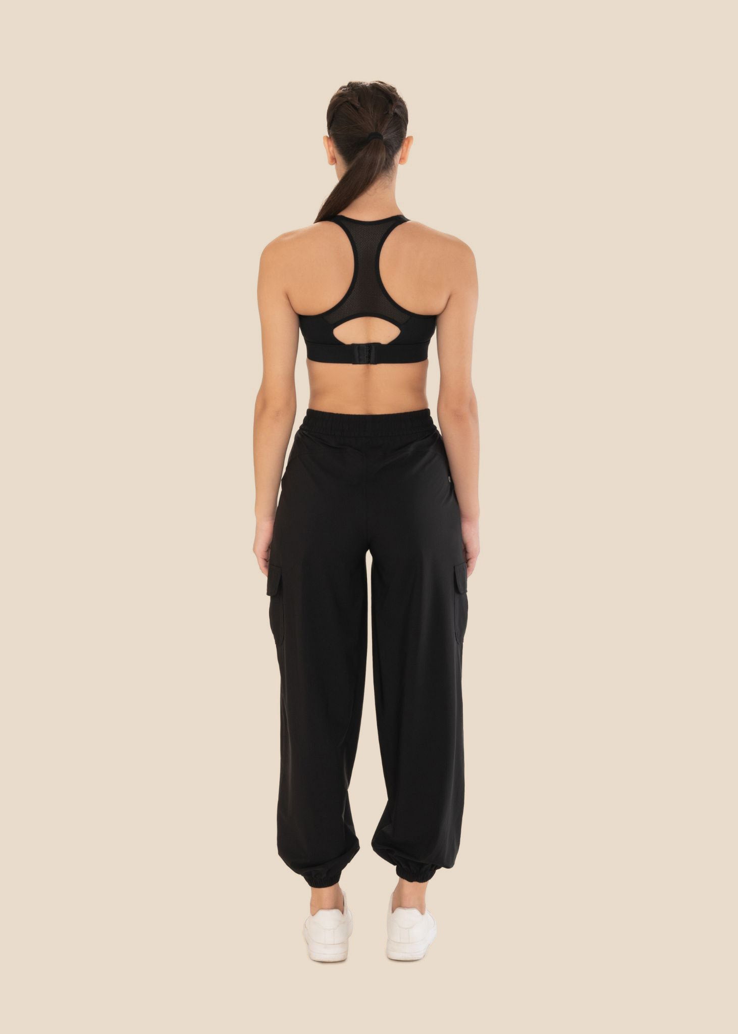 Stride Flex Baggy Joggers - Black - 8