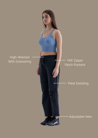 Play core utility Cargo pants - Black - 3