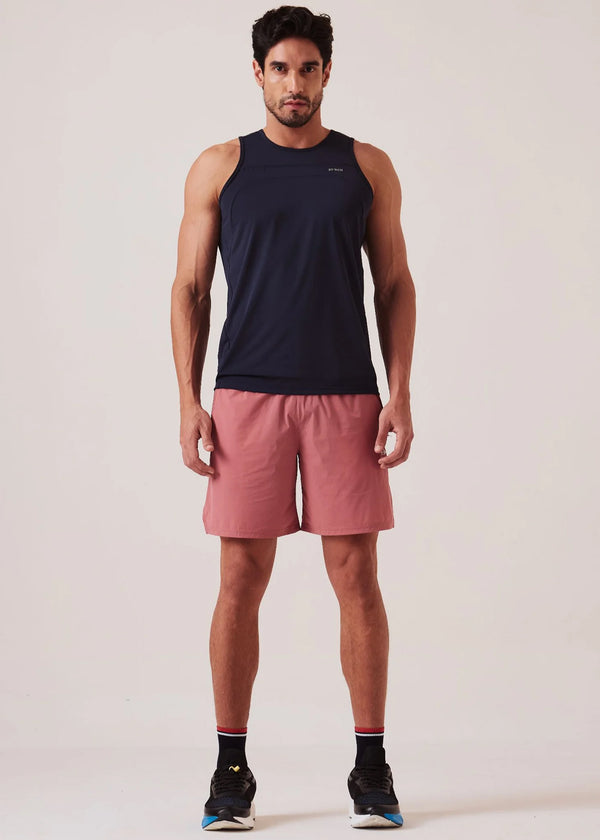 Men Quick Dry Training Shorts - Dusty Rose - 2