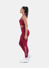 StrchFlex Elevated Performance leggings - Maroon - 4