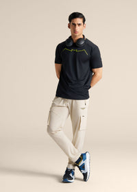 Men Batman Neon Emblem Performance Tee - Black - 2