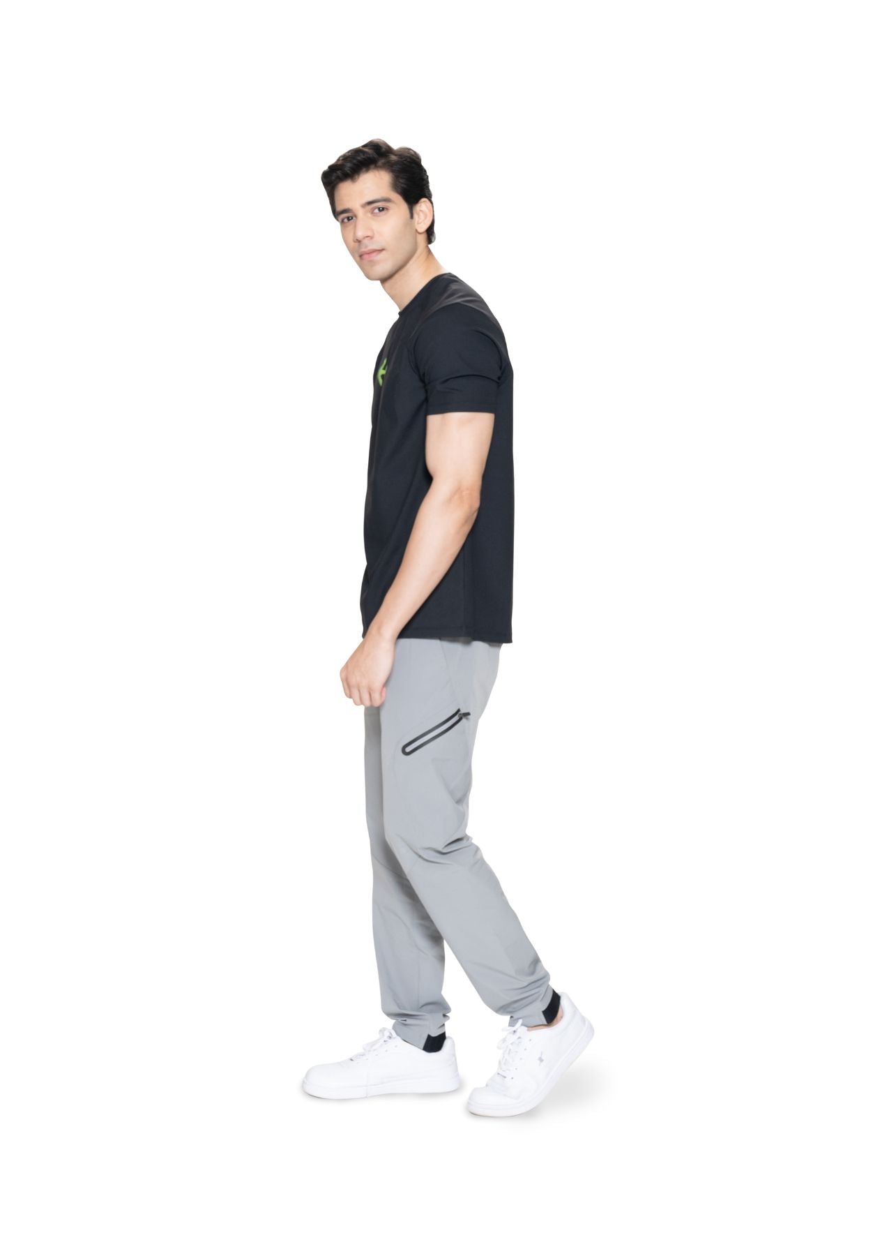 Men Quick Dry Tee Black - 3