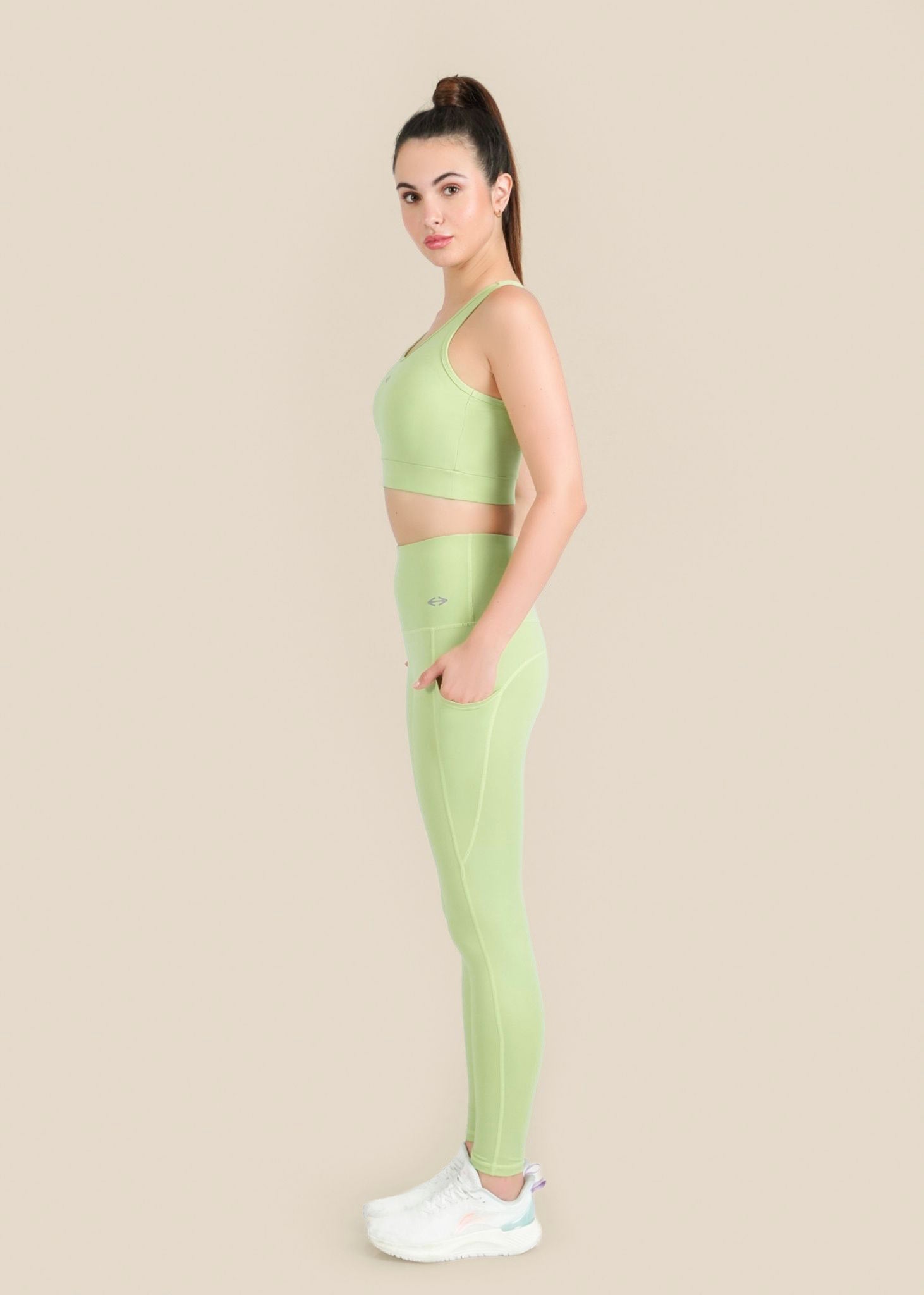 StrchFlex Everyday workout leggings - Mint Green