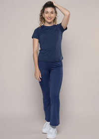 Everyday Workout Tee - Navy Blue - 2