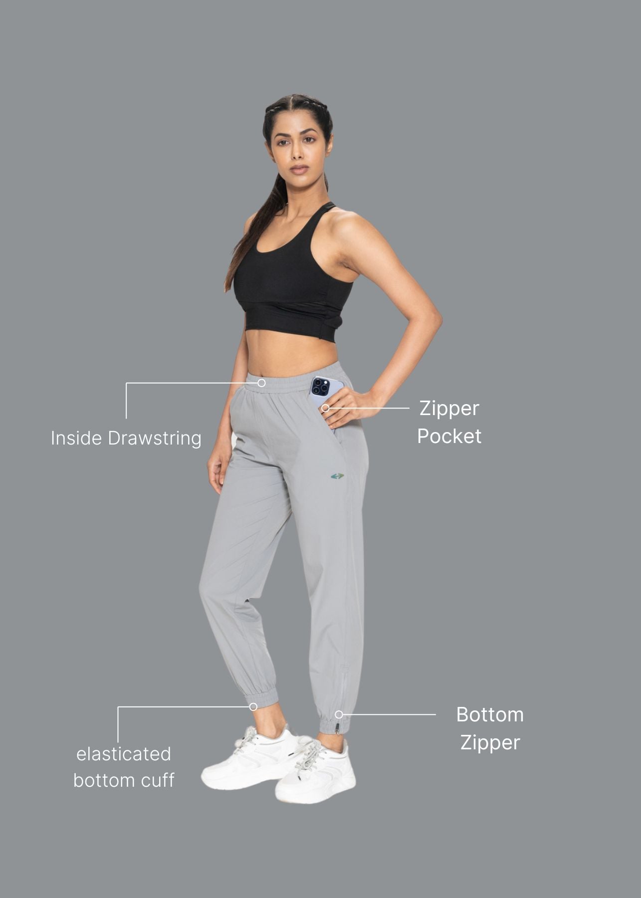 StrchFlex Track pants - Grey - 2