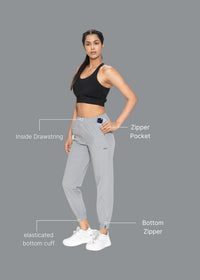 StrchFlex Track pants - Grey - 2