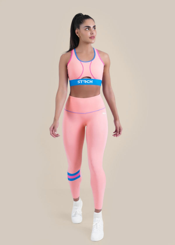 Strch Flex Core Leggings - Pink - 2