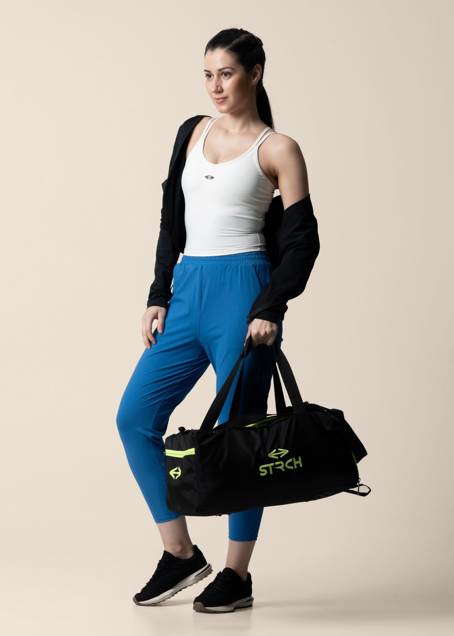 Criss Cross play Core Tank - White