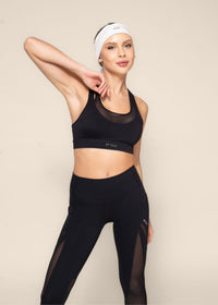 High Impact Breath-easy Sports bra - Black - 2