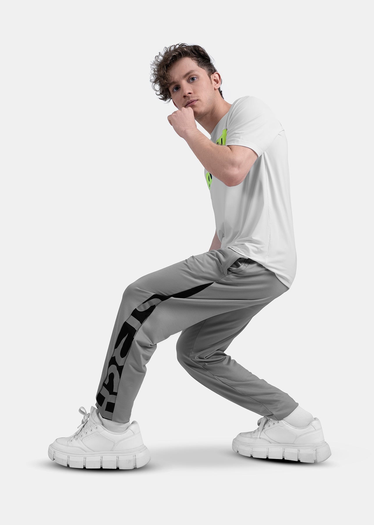 Men Performance Joggers Grey - 2