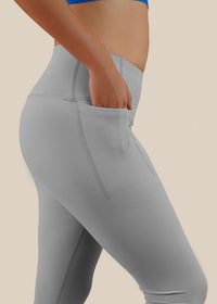 Women Gym To Yoga High Waist Leggings - Ultimate Grey - 2
