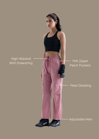 Play core utility Cargo pants - Mesa Rose - 3